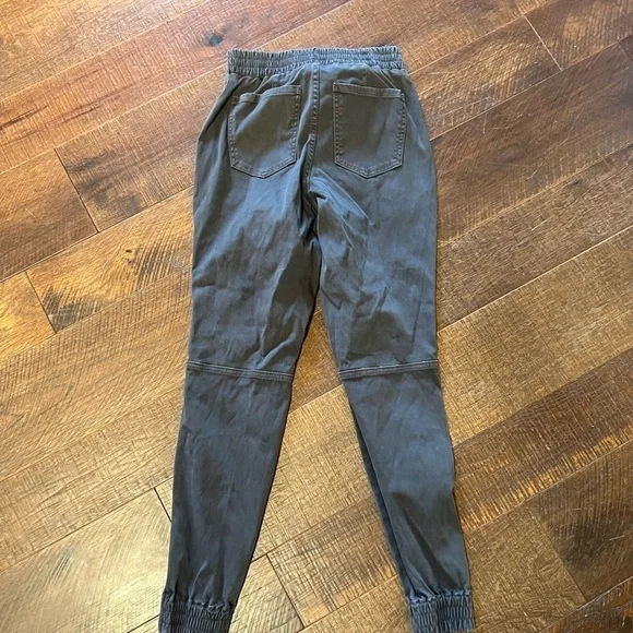 Spanx Stretch Twill Cargo Jogger Sz small grey black - Picture 6 of 7